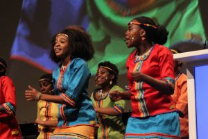 IFLA-Eröffnungszeremonie - Mzansi Youth Choir 